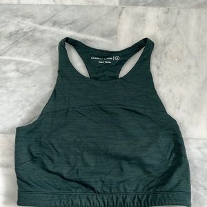 Outdoor voices tech sweat crop top